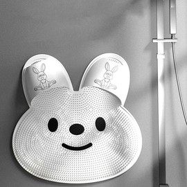 Foot Brush for Bathroom: Exfoliator, Massager & Washer Matte Gray