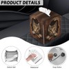 Rerteryuro Tissue Box Cover Square Cat Tissue Box Holder Cover