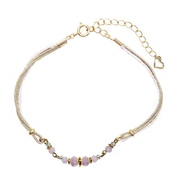 Takumi TAK-14-1 Anti-Static Reduction Bead Charm Breath Pink Wrist Circumference Approx. 5.5 - 7.5 inches (14 - 19 cm)