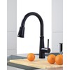 WOWOW Kitchen Faucet Head Replacement, 3 Function Pull Down Faucet