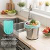 Small Compost Bags 1.3 Gallon Mini Trash Bags 125 Count,