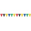Beistle Summer Sports Pennant Banner, 11" x 12', Multicolor
