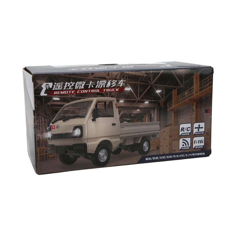 D12 Mini 1/16 4WD RC Car 2.4G Simulation Drift Truck