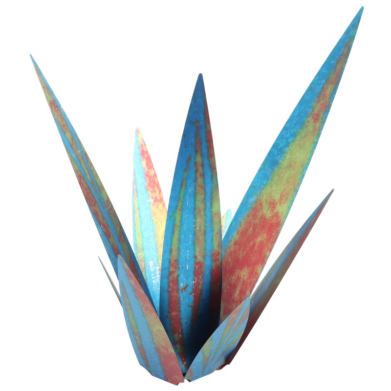 Tequila Sculpture Iron Plant Decor Metallic Luster Home Decoration for