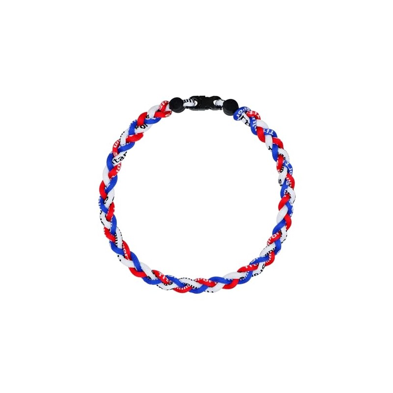 SUPBOMM Baseball Rope Necklaces, League Team Colors Braided Necklace, Baseball