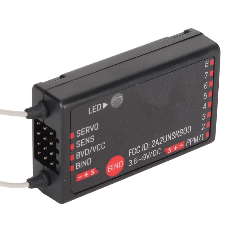FS SR8 2.4GHz 8 Channel Receiver Double Antenna Bidirectional Receiver