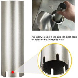 Duo/Twin Prop Tool Kit 3855516 Propeller Wrench Installer & Disassembly Tools Compatible with Volvo Penta D F Duoprop DPS Duo Prop with D, F, FH, I and IH Series Propellers