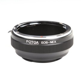 FocusFoto FOTGA Adapter Ring for Canon EOS EF EF-S Lens to Sony E-Mount Mirrorless Camera NEX-5R 5T 6 NEX-7 a7 a7S a7R a7II a7SII a7RII a6500 a6300 a6000 a5100 a5000 a3500 NEX-FS700 VG30 VG900 PXW-FS7
