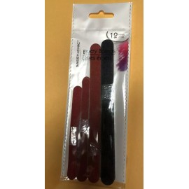 SASSY CHIC 12 NEW Multi - Length & Texture - Nail Files Emery Boards SASSY CHIC Fine Course