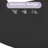 HORISUN Seamless Bras Wireless Full Coverage Padded V Neck No