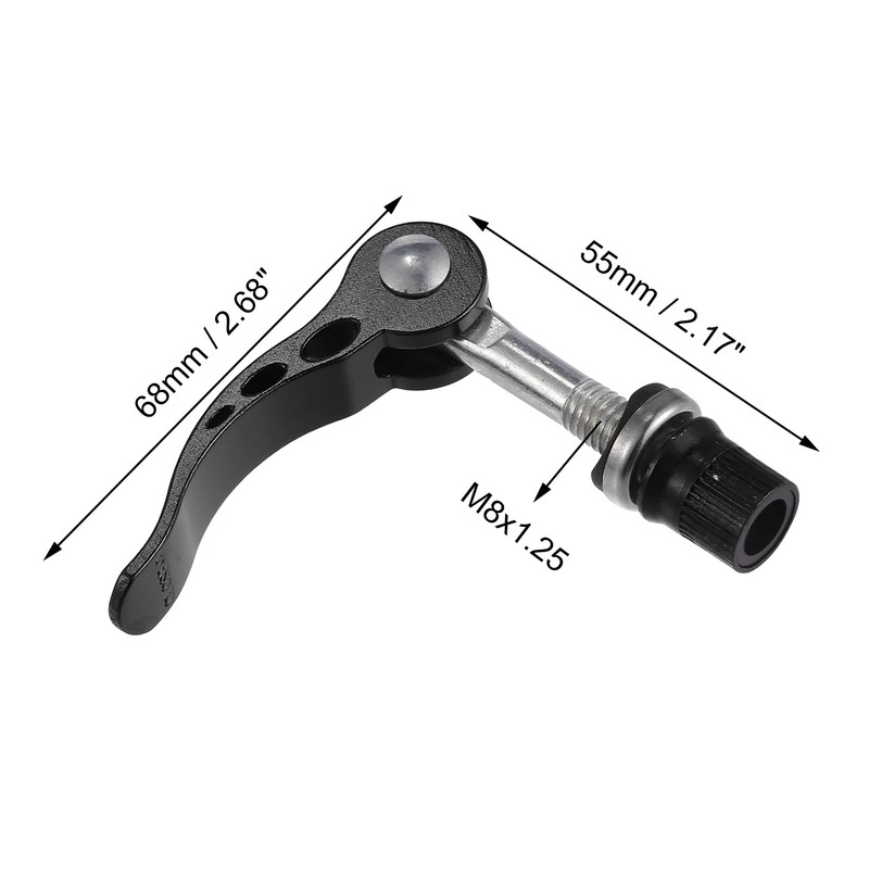 X AUTOHAUX Bicycle Seatpost Quick Release Pin Seatpost Skewer Bolt