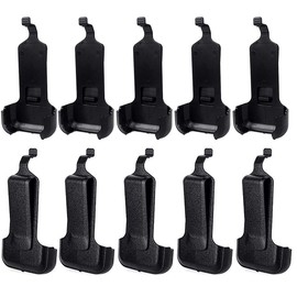 abcGoodefg Walkie Talkie Radio Clip for Retevis RT22 RT622 RT22S Zastone X6 LT-316/TD-M8/ZS-B1/NK-U1 R1 Two Way Radios (10 pcs)