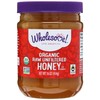 WHOLESOME SWEETENERS Honey FRTRD Raw Organic, 16 Ounce
