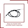 AlveyTech 34" Walker Brake Cable Replacement - for Most Mobility