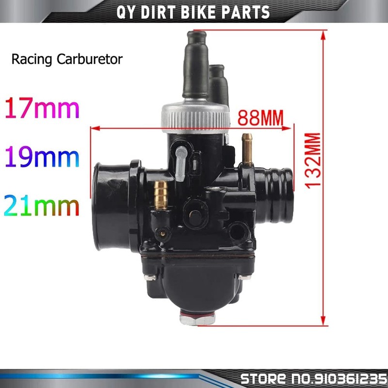 Geieold Motorcycle Carburettor PHBG 19 mm AD Carburettor for 50