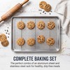 aking Sheet Pan & Cooling Rack Set – 18"×13" Aluminum
