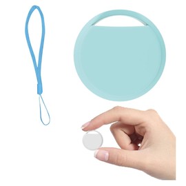 Android Anti-lost Tags gps Kids No Monthly No Monthly GPS Keychain Mimamori Key Finder Smart Tag Pet Tracking Lost Prevention Tracker (Blue)