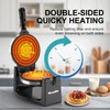Waffle Maker, Rotating Belgian Waffle Maker, 180° Flip Waffle Iron,