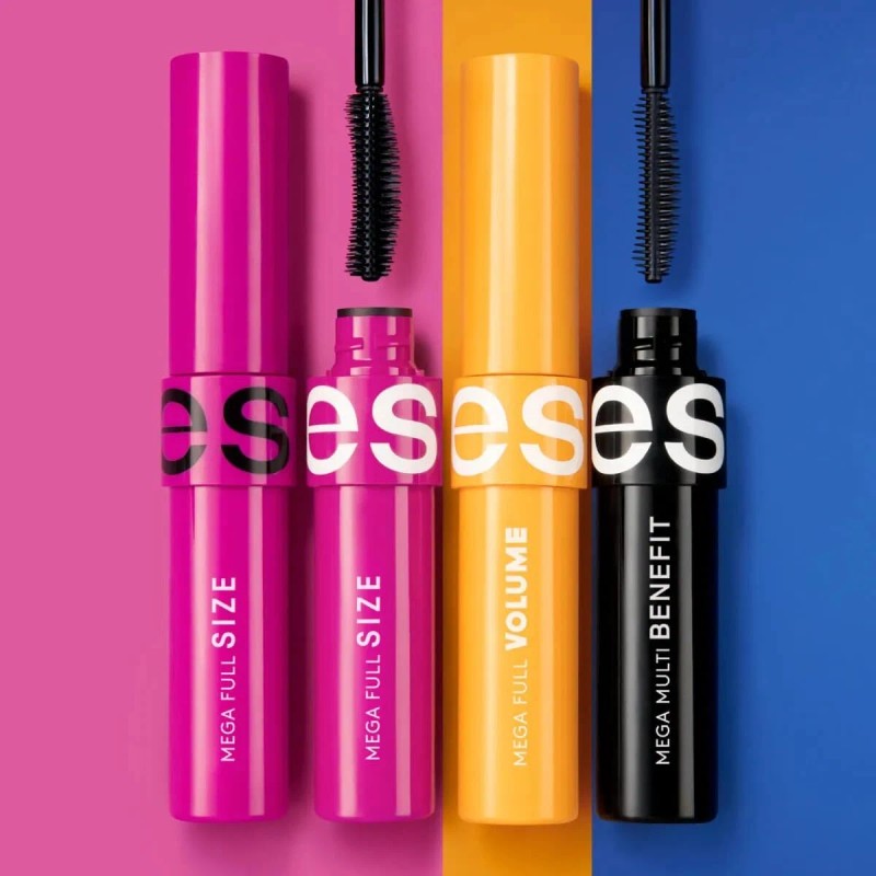 ESIKA Mega Full Size Waterproof Mascara 7X Lash Growth Biotin