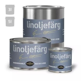 Ottosson Färgmakeri Linseed Oil Paint - Hardeberga Blue - 1 Liter
