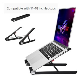 PHAPPY Portable Laptop Stand for Asus ROG Strix Scar 18 16 17 15 Strix G16 G18 G17 G15 15 16 17 18 inch Gaming Laptop.Laptop Stand for Desk,Made of Reinforced Nylon, 304 Stainless Steel and Silicone