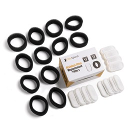 KittySpout Cat Water Fountain Filters for 108oz/3.2L… (6 Month Supply: 12 Filters & 12 Sponges)