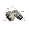 90 Degree Elbow Fitting 3/4 Tubing x 1/2" Male NPT