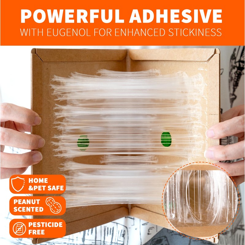 12 Pack Glue Mouse Traps Indoor for Home, Large Sticky