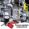 mizikuu 1/4 Inch Pressure Regulator Compressed Air, Pressure Switch Control