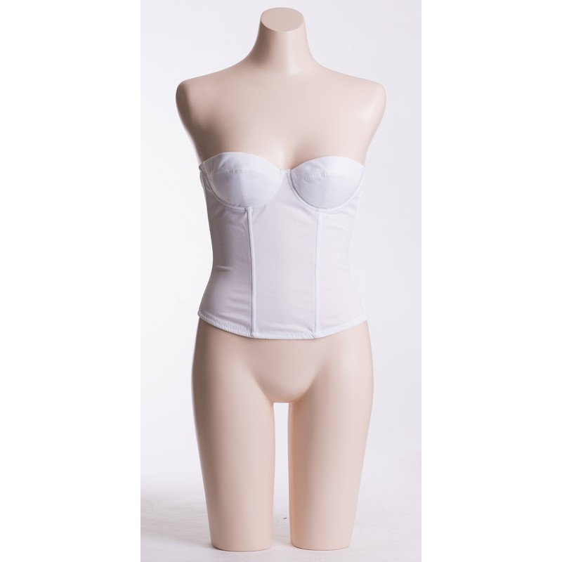 Aurora Simple Bustier, Bridal Inner, Wedding Dress, Bride, Wedding, white