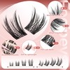 Focipeysa Focipeysa Wispy Lash Extension Natural Eyelash Clusters Pestañas Postizas