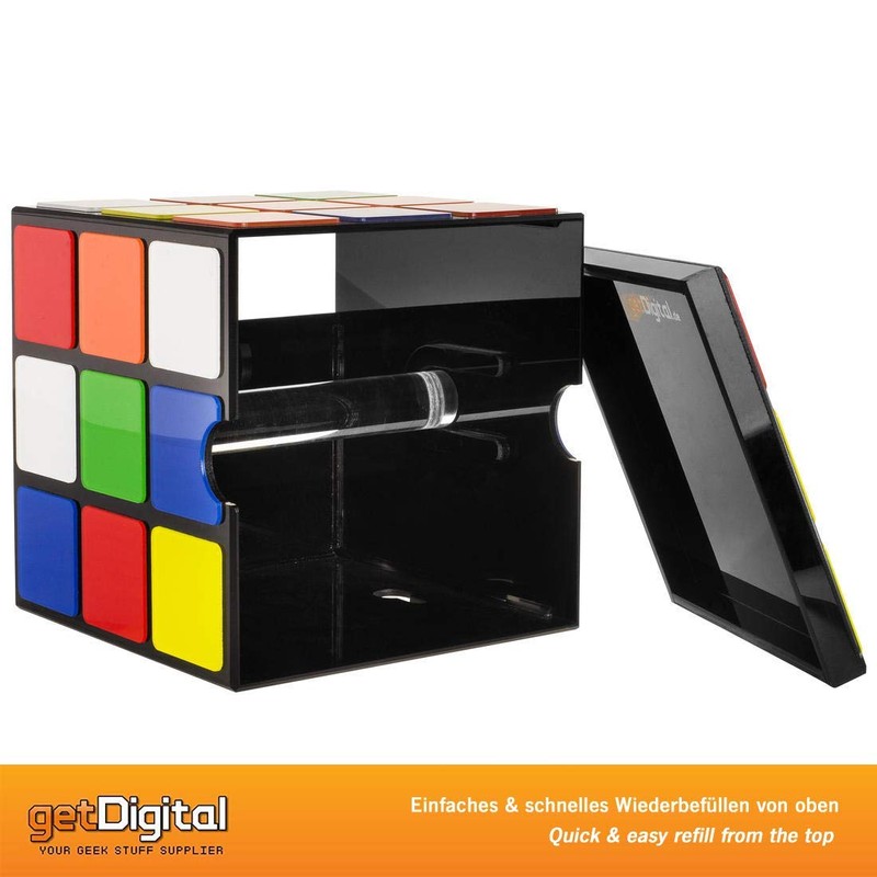 getDigital Magic Cube Toilet Paper Holder - Novelty Tissue Roll