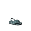 Reef Boy's Little Fanning Flip-Flop, Stormy Sea, 7 Kid