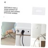 MERRYHAPY Cable Management for Wall Mount Tv Brush Wall Plate