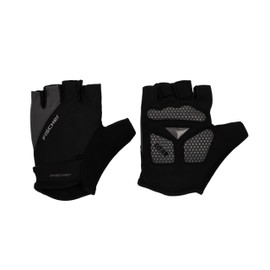 Fischer Cycling Gloves for Men and Women Breathable Gel Padding Removable Washable Black M/L (9/10)