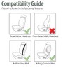 FH Group Front Set Cloth Car Seat Cover for Bucket