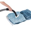Wenko Vacuum Bags Travel Set of 6 Clear Polythene, 9.5