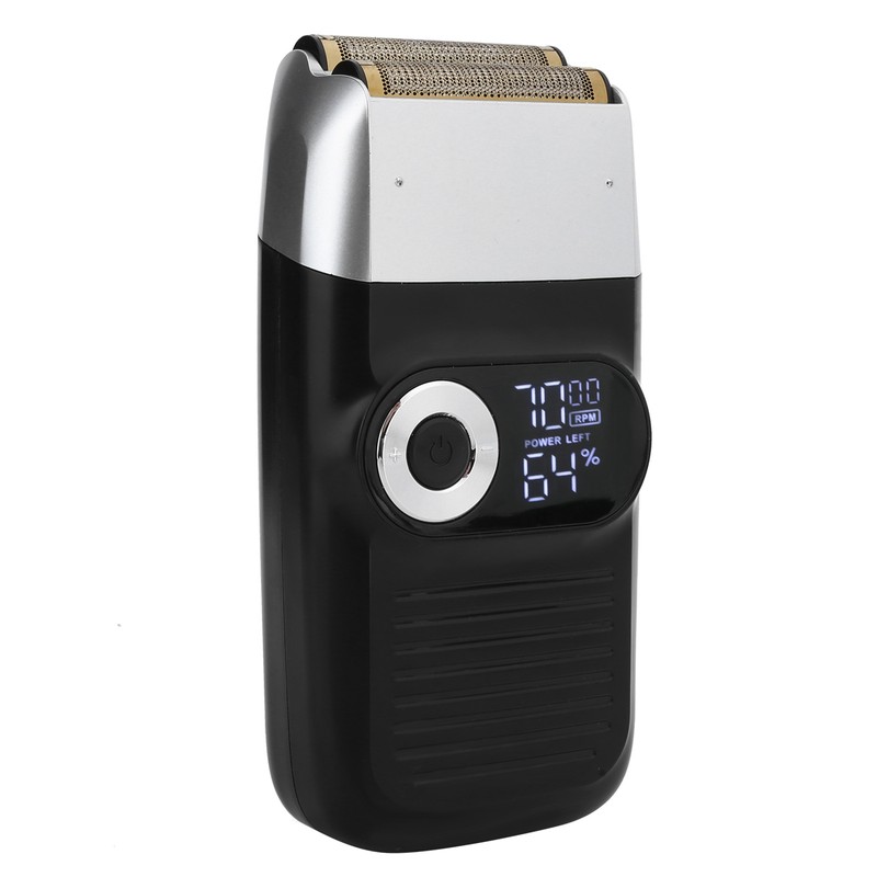 Electric Foil Shaver Rechargeable Bald Head Beard Trimmer LCD Mustache