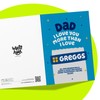 Father's Day Card for Dad More than Greggs - Funny