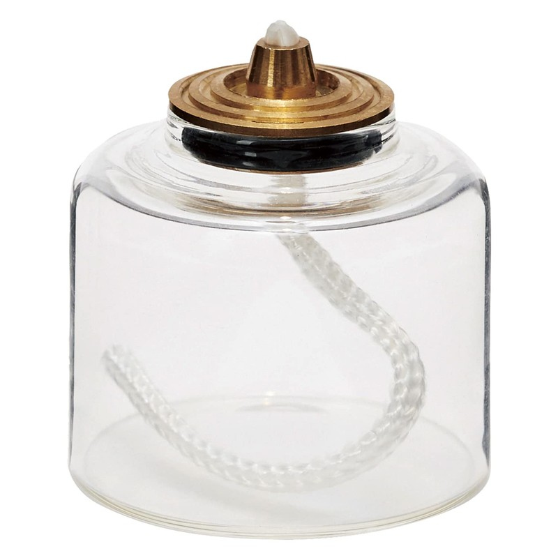 Kameyama Oil Bottle Lantern, Petite Bottle, 6 Hours, Black