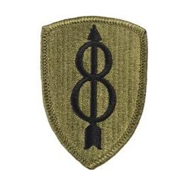 8th Infantry Division Multicam Patch