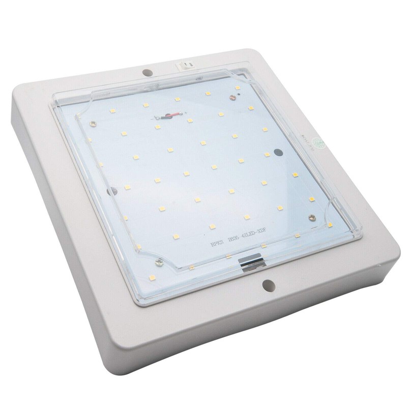 LED Ceiling Light, 12V 9W Car Roof Light, Interior Lamp
