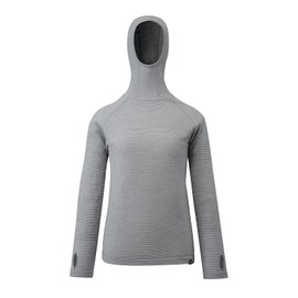 Millet MIV01914 Thermal Knit Women's Waffle Wool Hoodie, NEW LOGO
