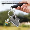 Unique Ring Lighter, Novelty Keychain Lighters, Fun Gold Pocket Lighter,