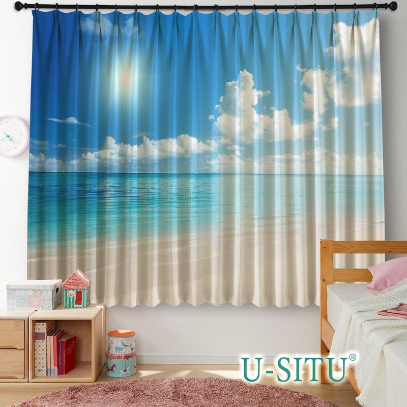 U-SITU Curtain, Single Opening, Atmospheric Curtain, Blackout Curtain, Thermal Protection,