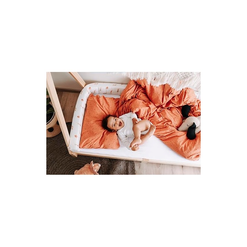 Träumeland GmbH Cuddly Cushion Cloud Moon Rust, 36 x 21