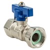 tecuro Ball Valve with Union Nut Rp 3/4 Inch x