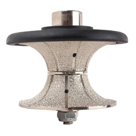 V50(2") Full Bullnose Diamond Hand Profiler/Router Bits with 5/8-11 Thread for Granite Countertop