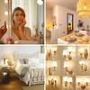 MorningLight 6 Pack A15 LED Bulb, 6.5W Dimmable LED Light