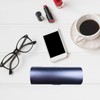 Eyglajdd Lightweight Aluminium Glasses Case for Men and Women, darkblue